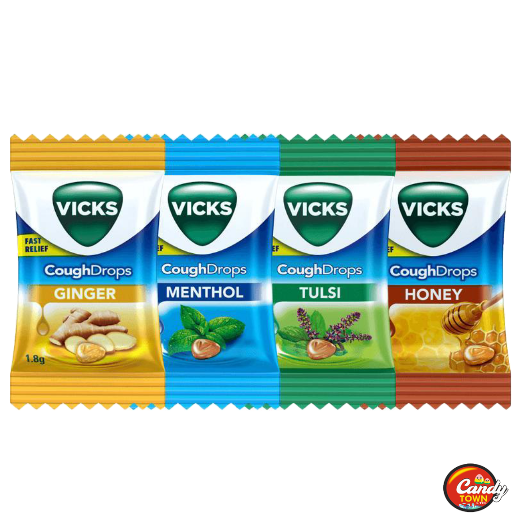 Vicks candy with 4 flavour pack of 10